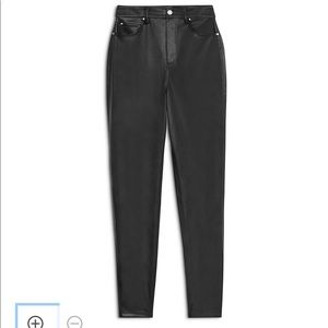 WeWoreWhat Dani Boyfriend Vegan Leather Pants